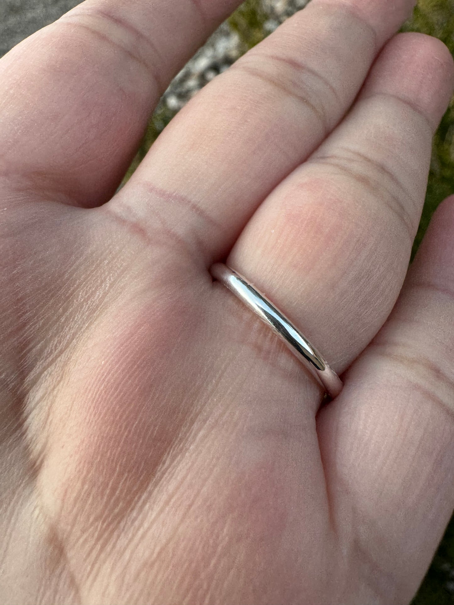 Sterling Opal Ring (Sz 7)