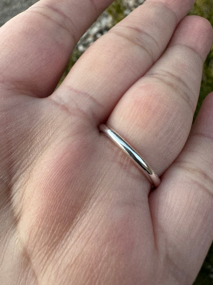 Sterling Opal Ring (Sz 7)