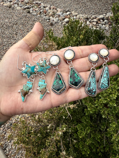 Star & Lightning Earrings