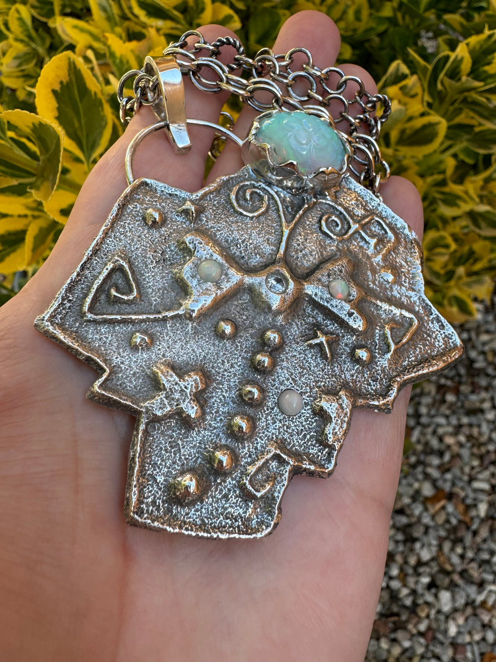 Navajo Dragonfly Journey Pendant