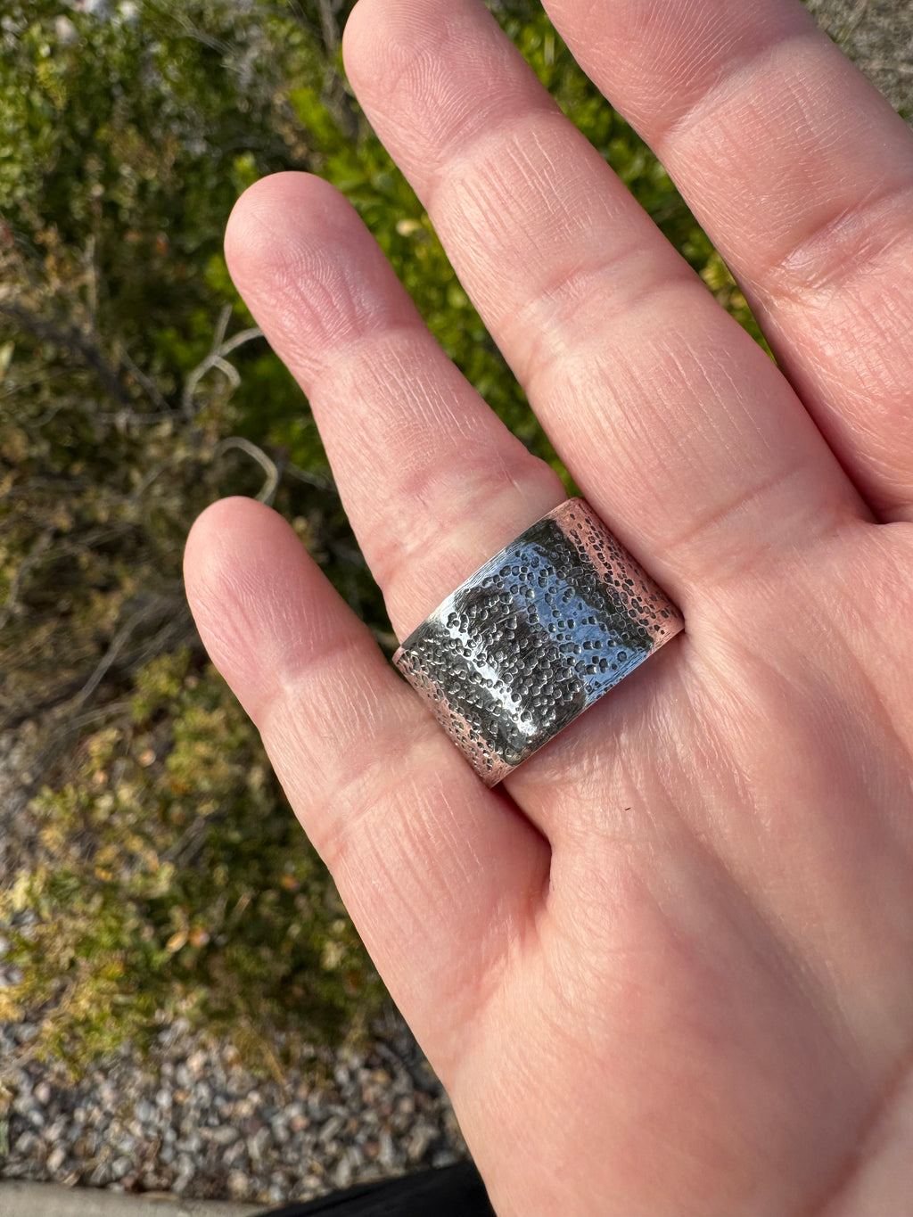 Hogan Hollow Form Ring (Sz 7-8)