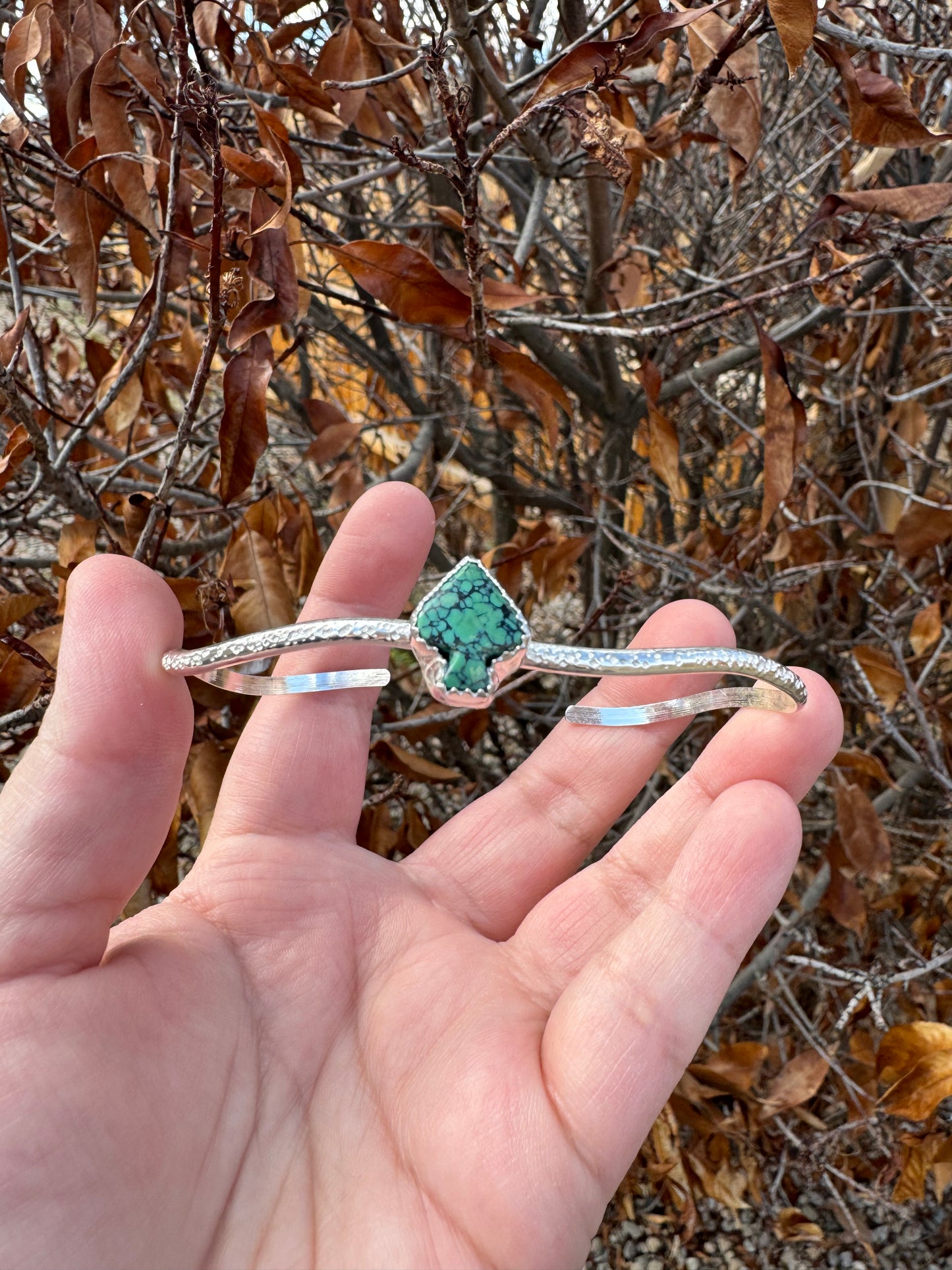 Turquoise Spade Bracelet