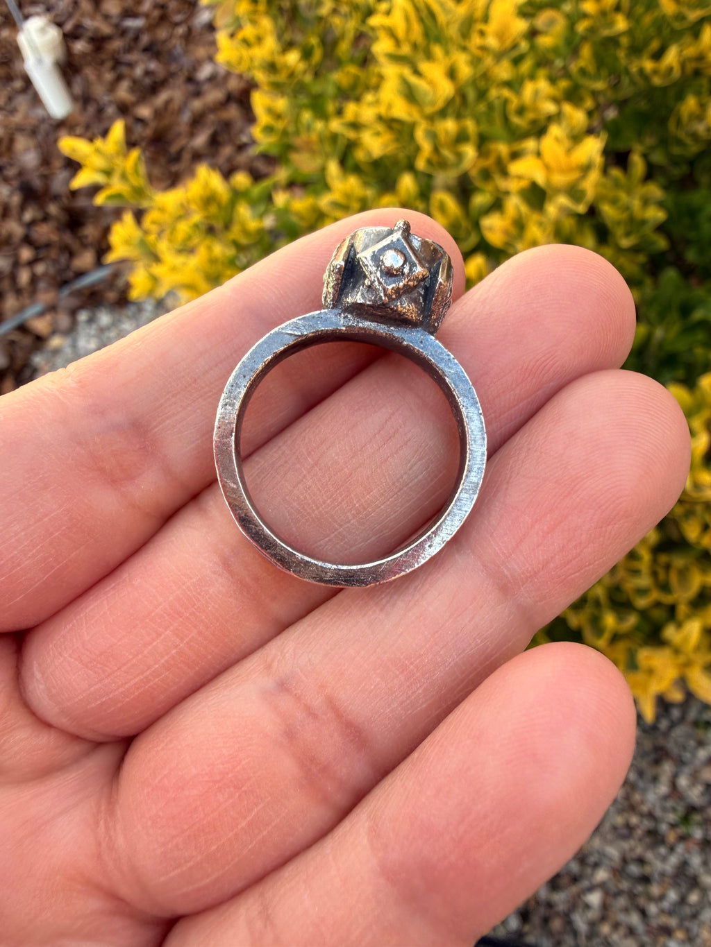 Rustic Navajo Ring (Sz 9)