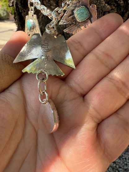 Heavy Metal Thunderbird Necklace