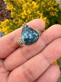 Lone Mountain Turquoise Ring (Sz 9)