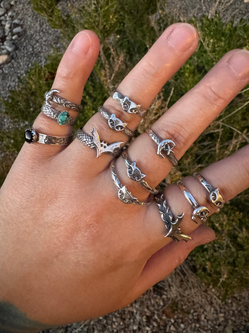 Moon Halloween Ring (Size 4)