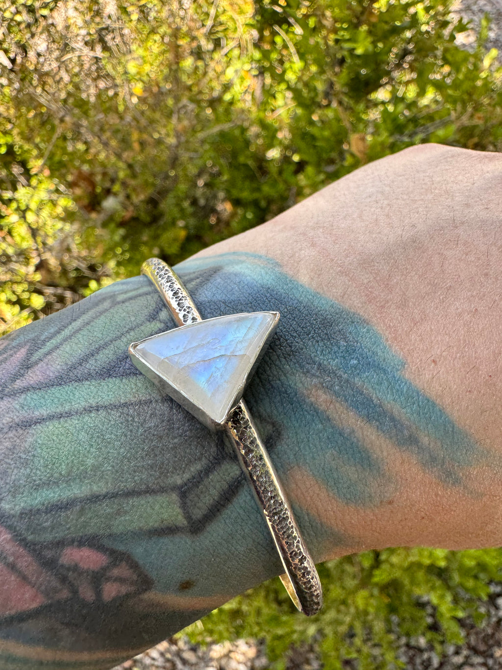 Moonstone Freeform Bracelet