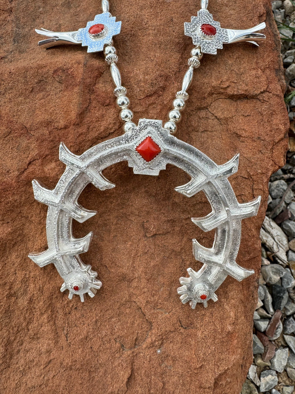 Navajo Tree of Life Squash Blossom