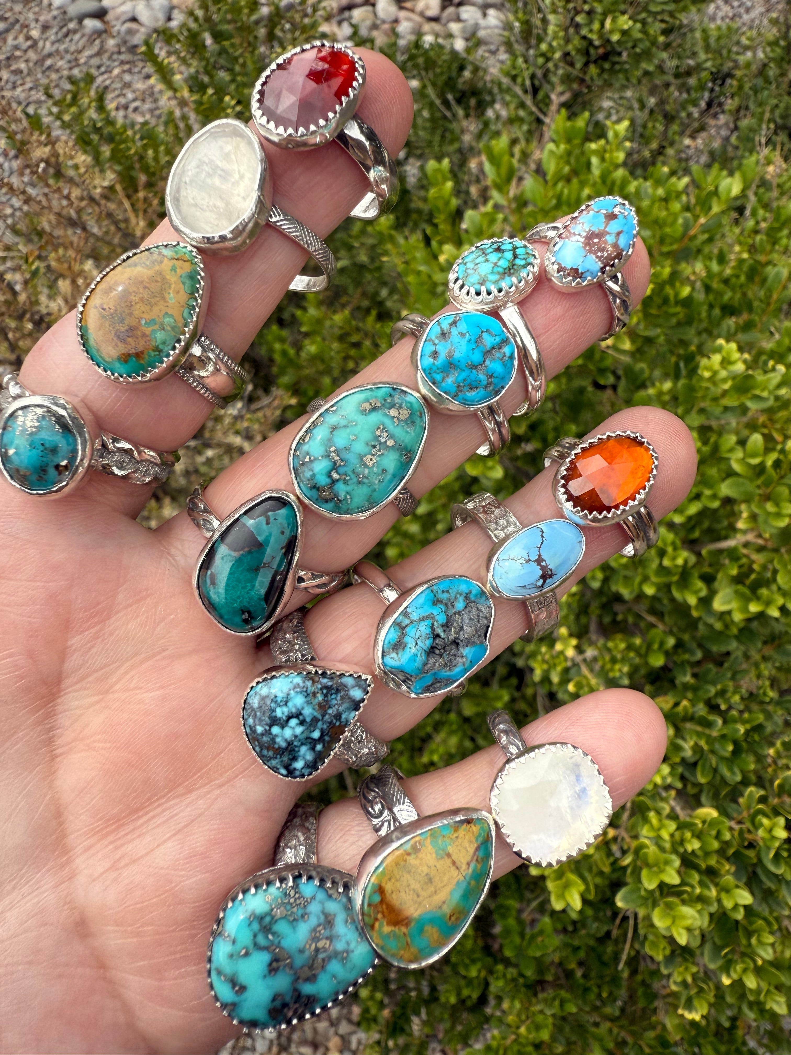 Turquoise Mountain Ring (Sz 9)