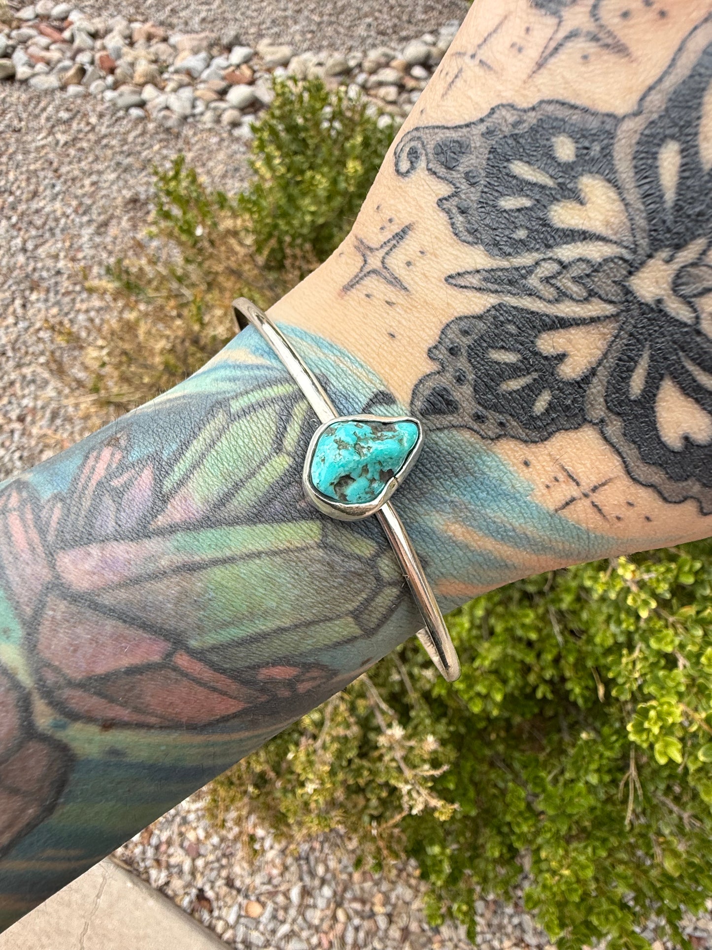 Kingman Turquoise Bracelet (Sz 7 Inches)