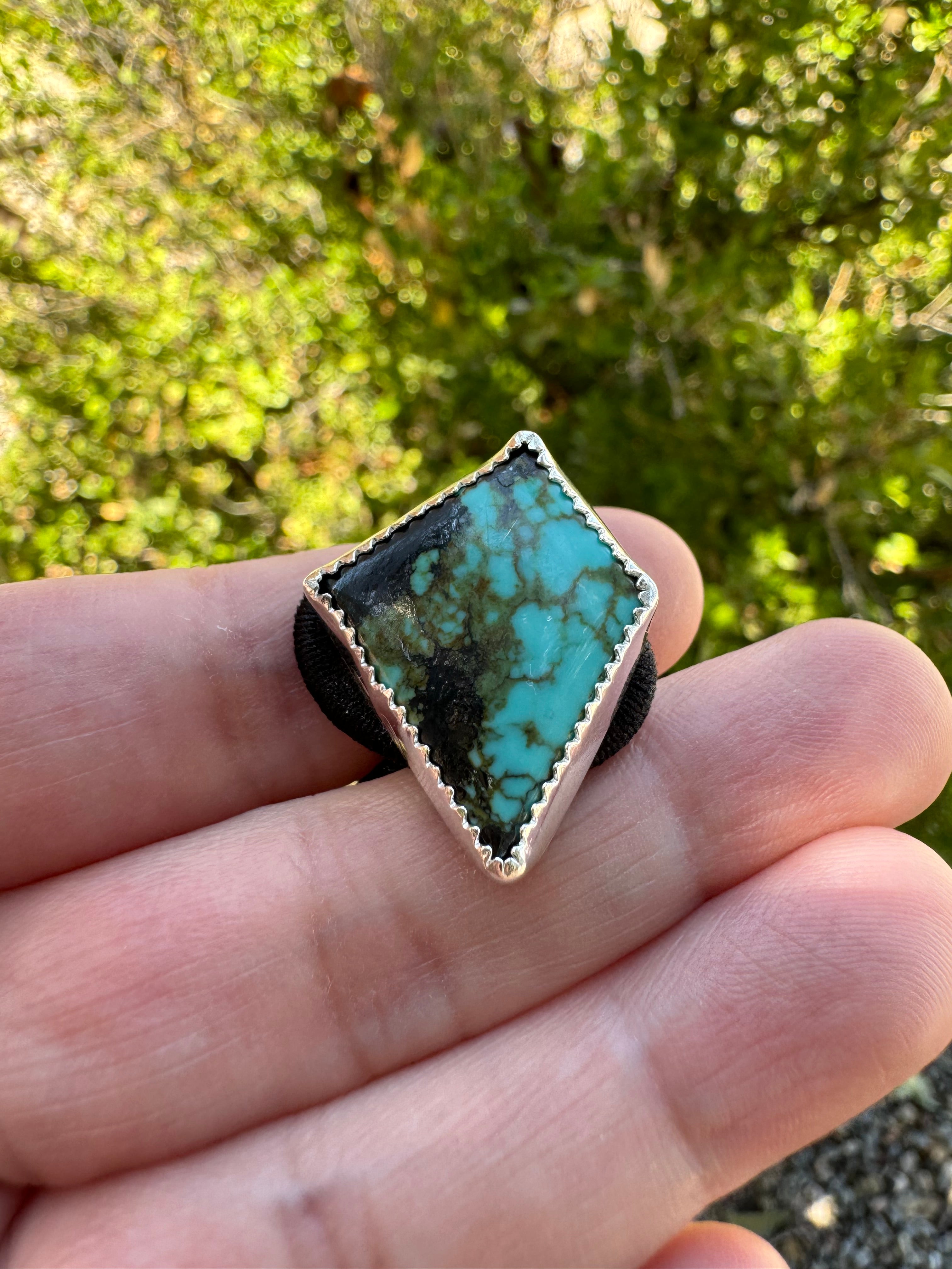 Hubei Turquoise Hair Tie (freeform)