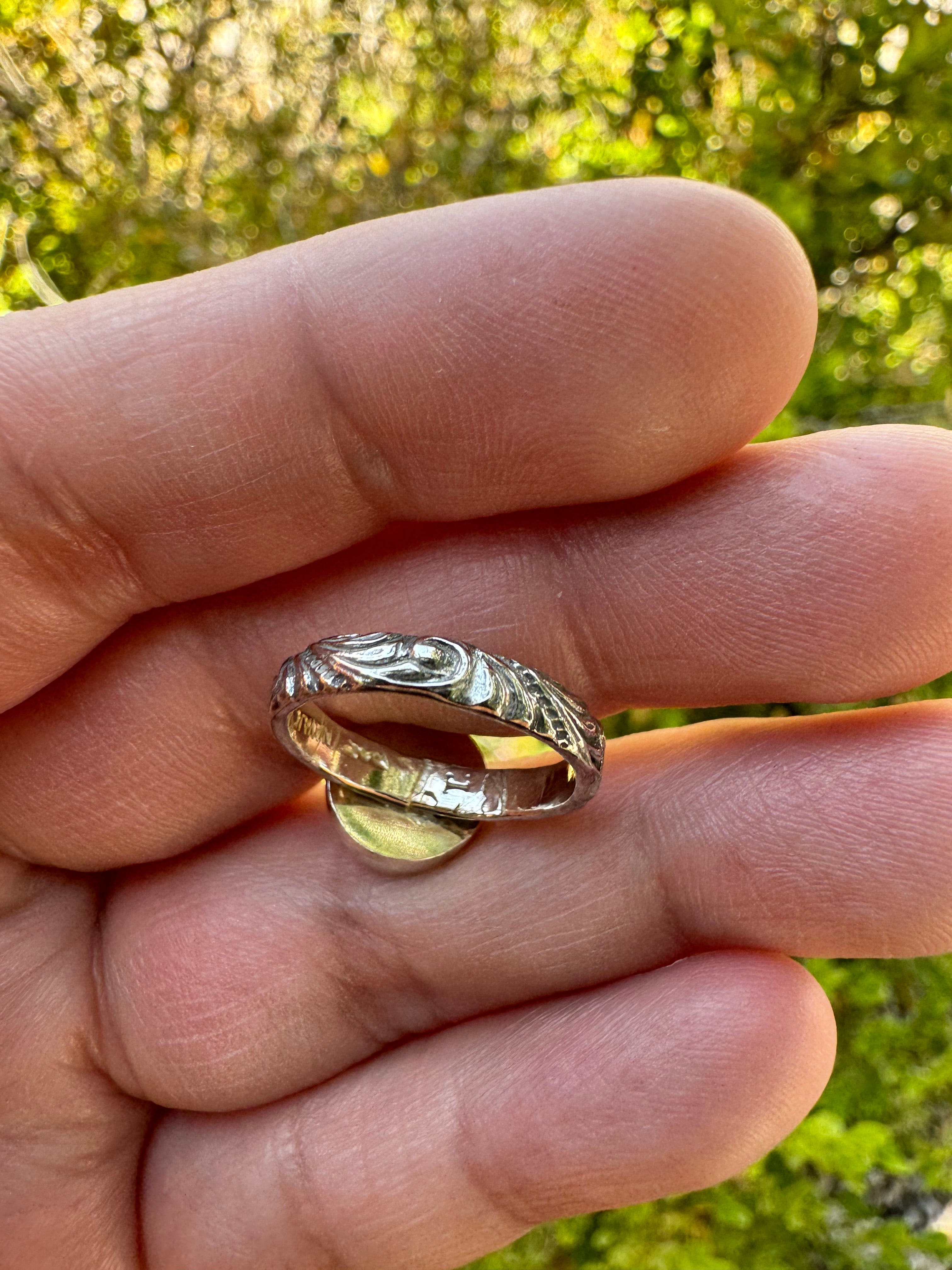 Turquoise Round Ring (Sz 4)