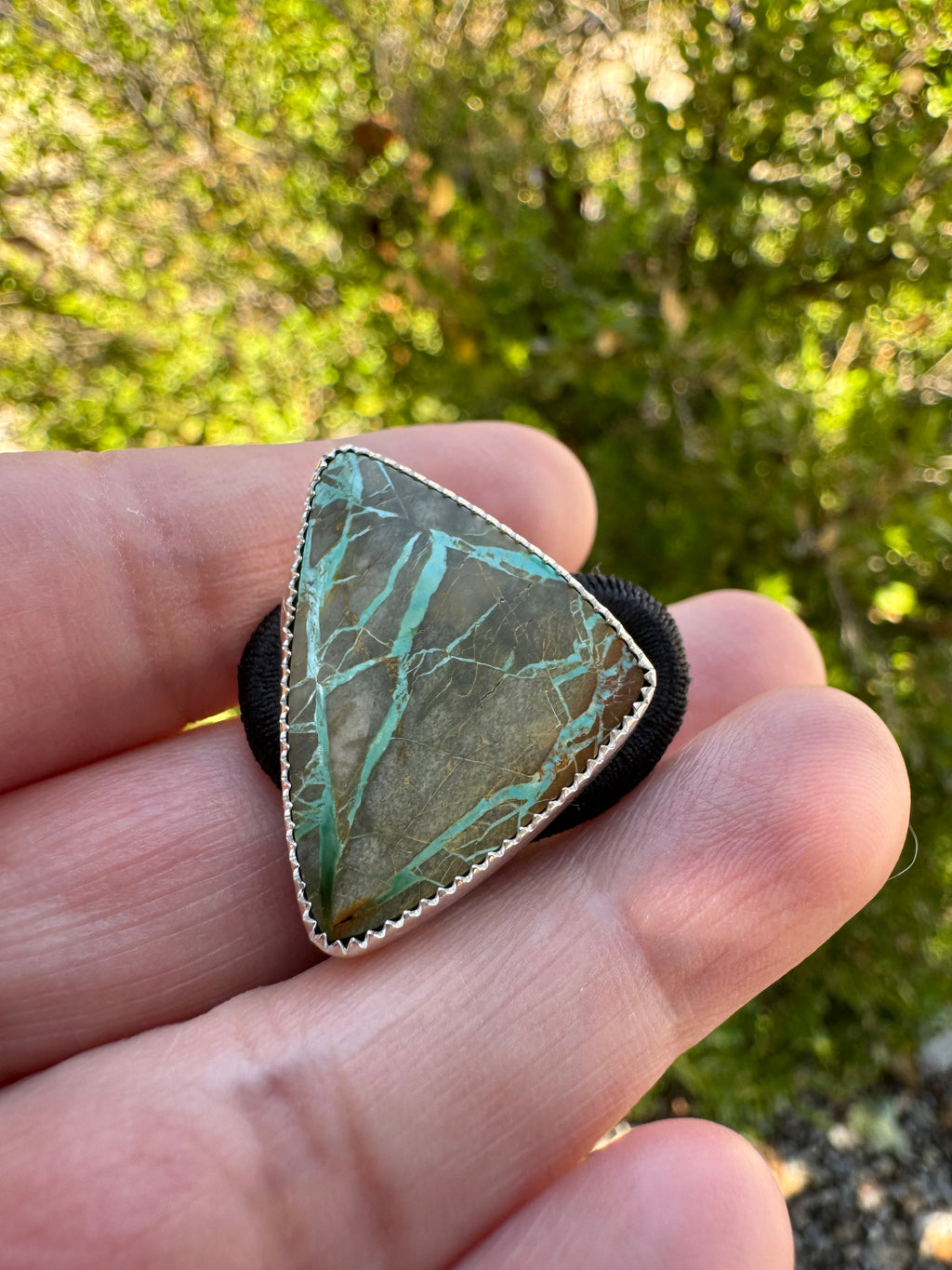 Royston Turquoise Hair Tie