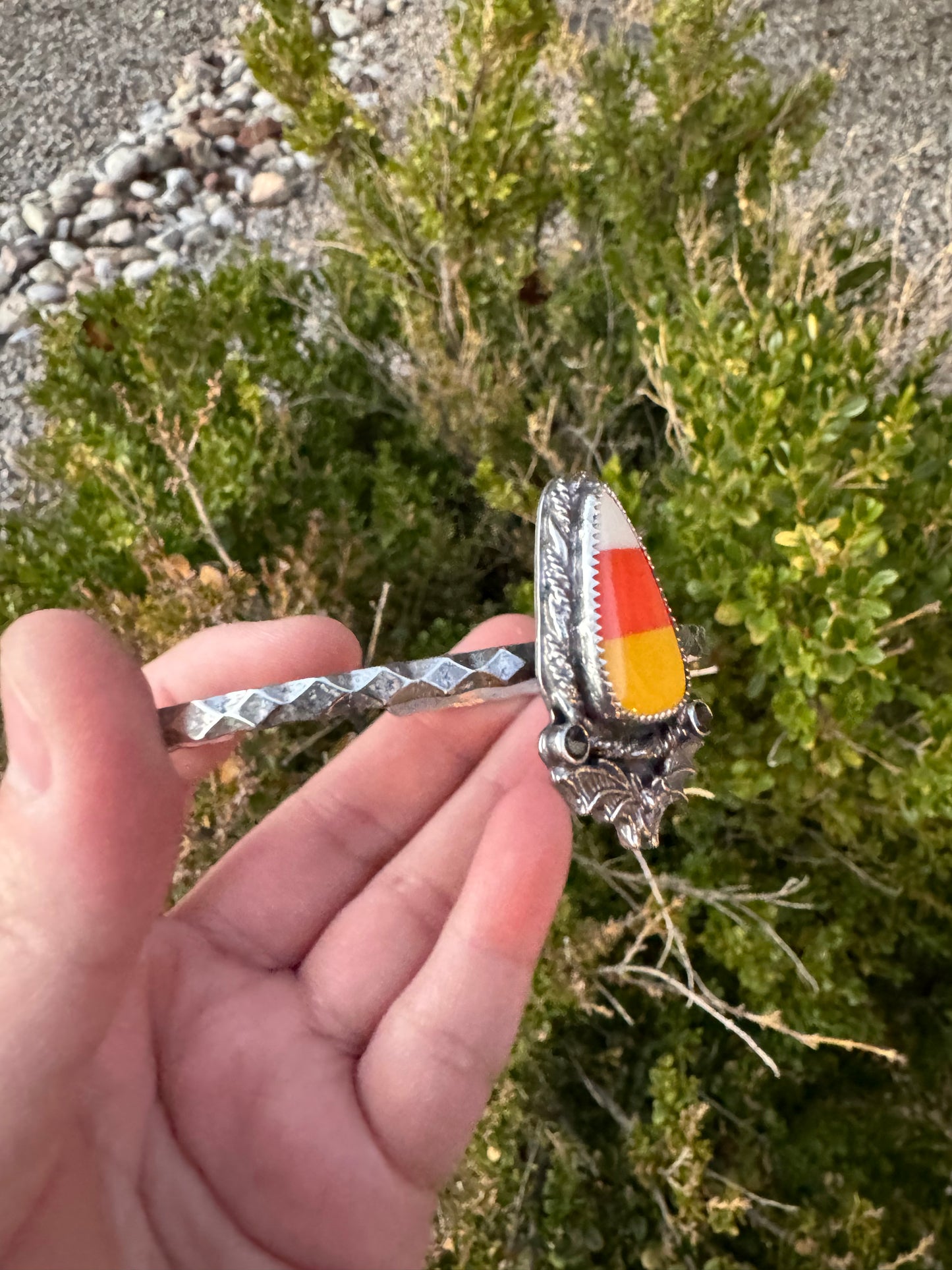 Candy Corn Bat Bracelet