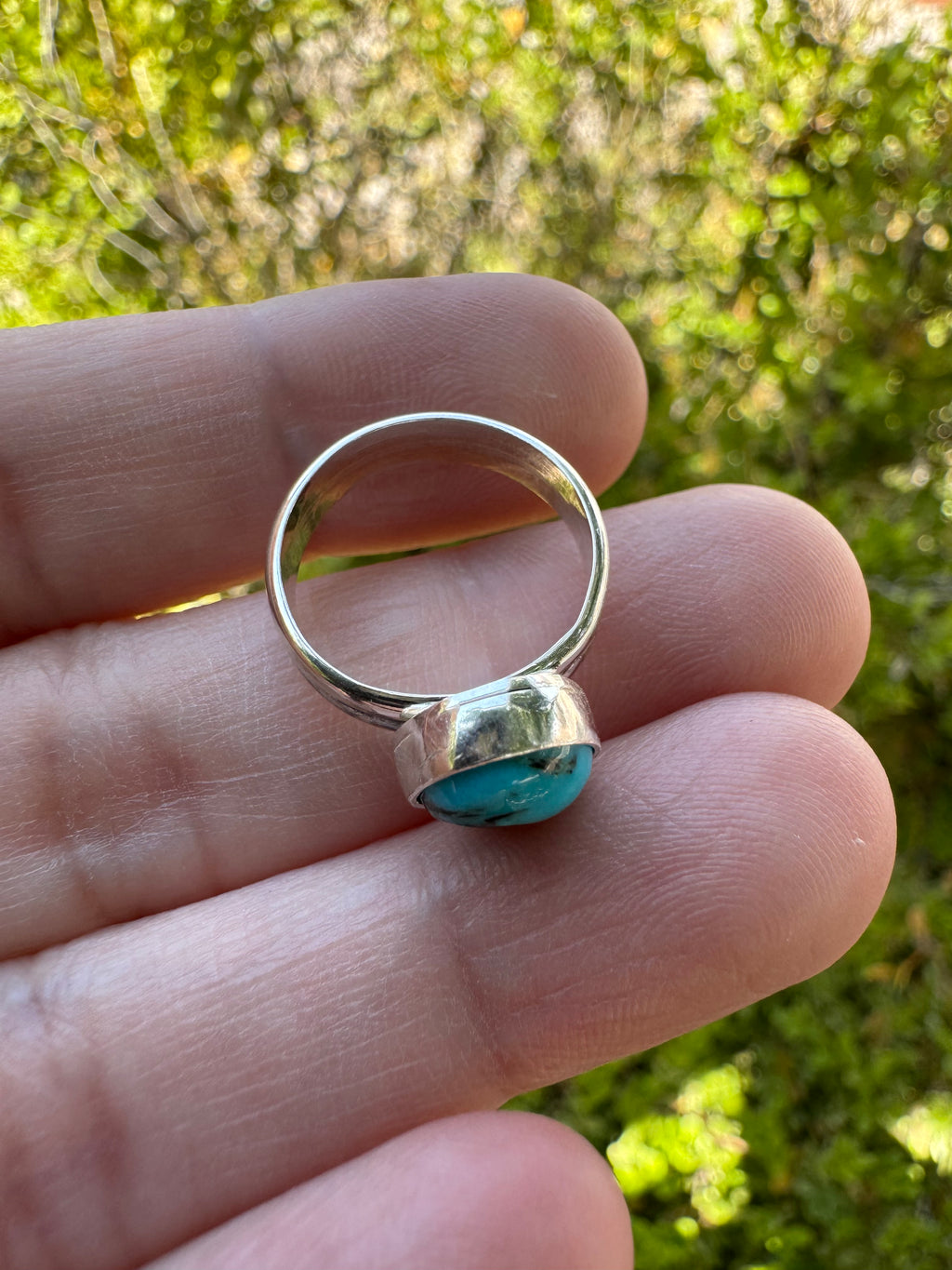 Mexican Turquoise Ring (Sz 4)