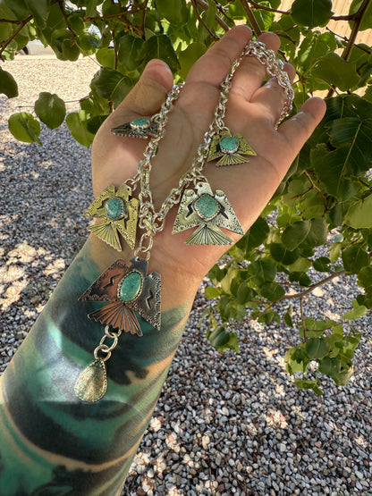 Heavy Metal Thunderbird Necklace