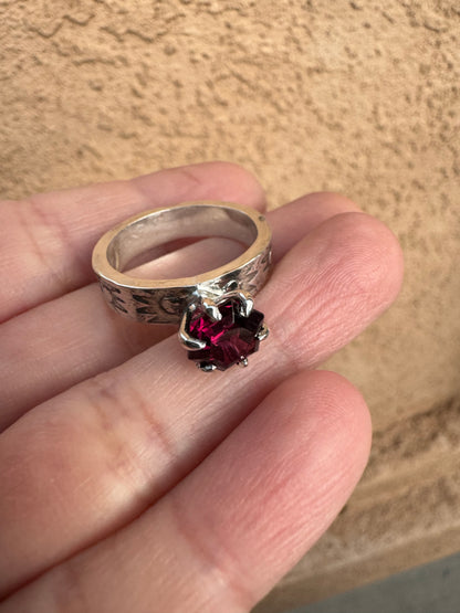 Rhodolite Garnet Ring (Sz 9.25)