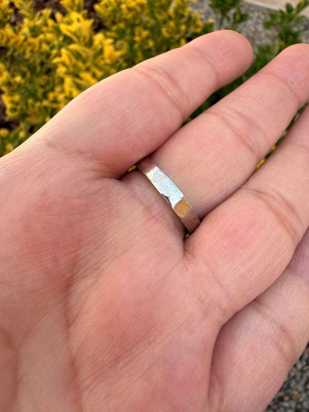 Rustic Navajo Ring (Sz 8)