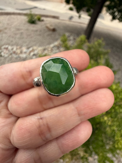 Grossular Garnet Ring (Sz 9.25)