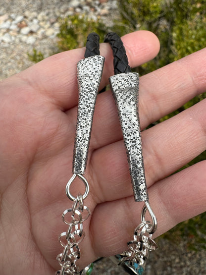 The Turquoise Heart Bolo Tie