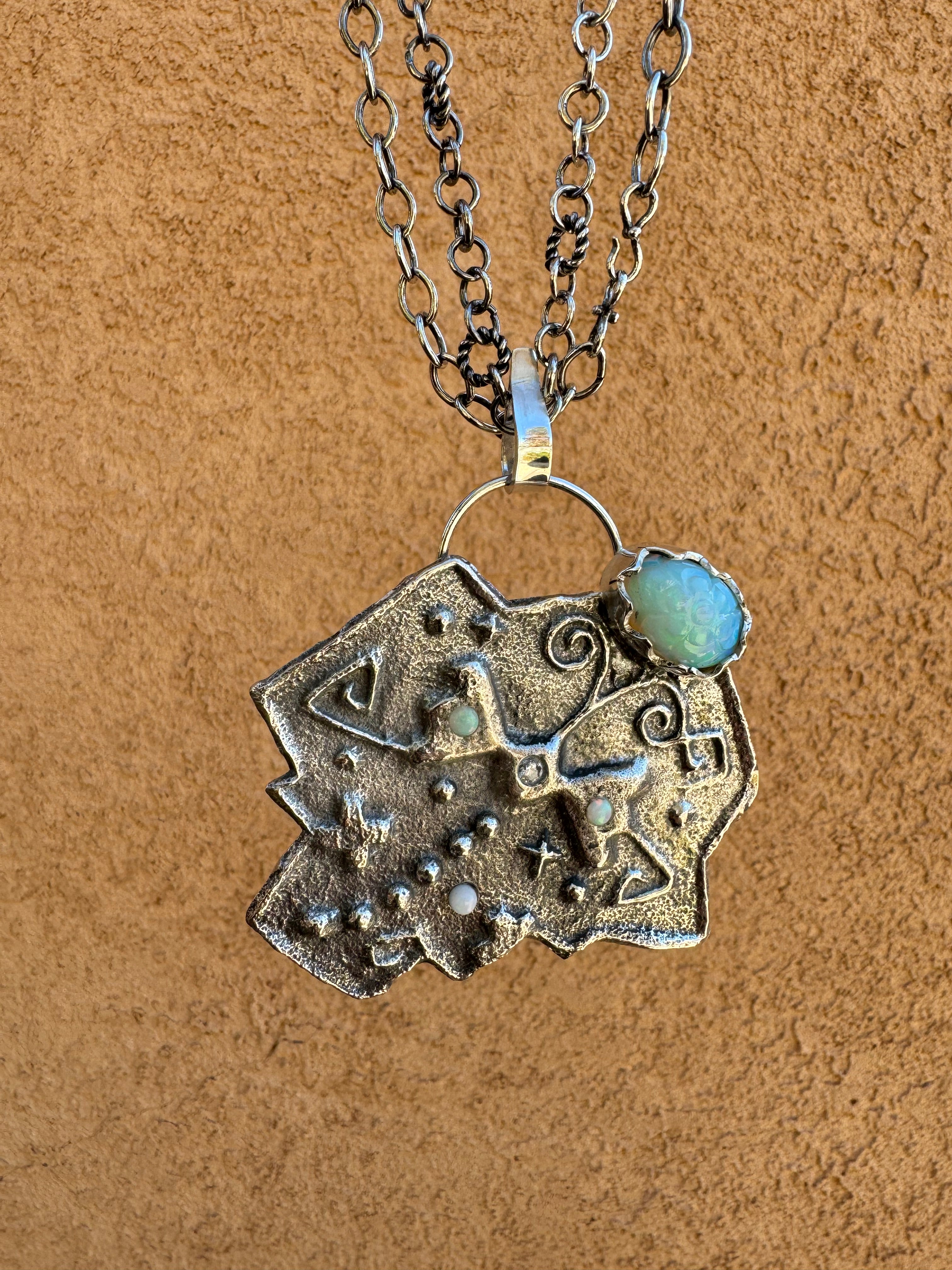 Navajo Dragonfly Journey Pendant