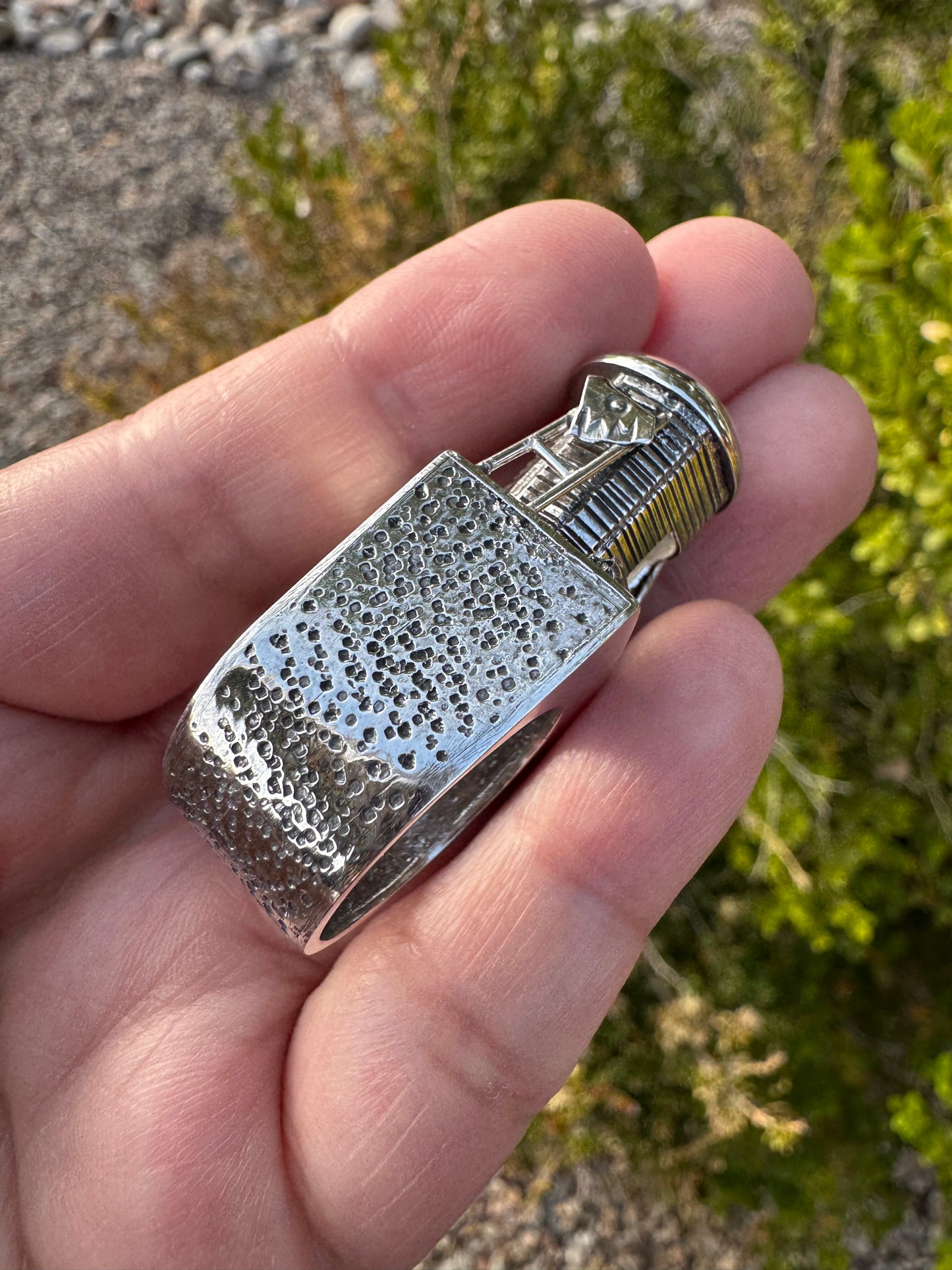 Hogan Hollow Form Ring (Sz 7-8)