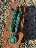 Navajo Cluster 11-Strand Necklace