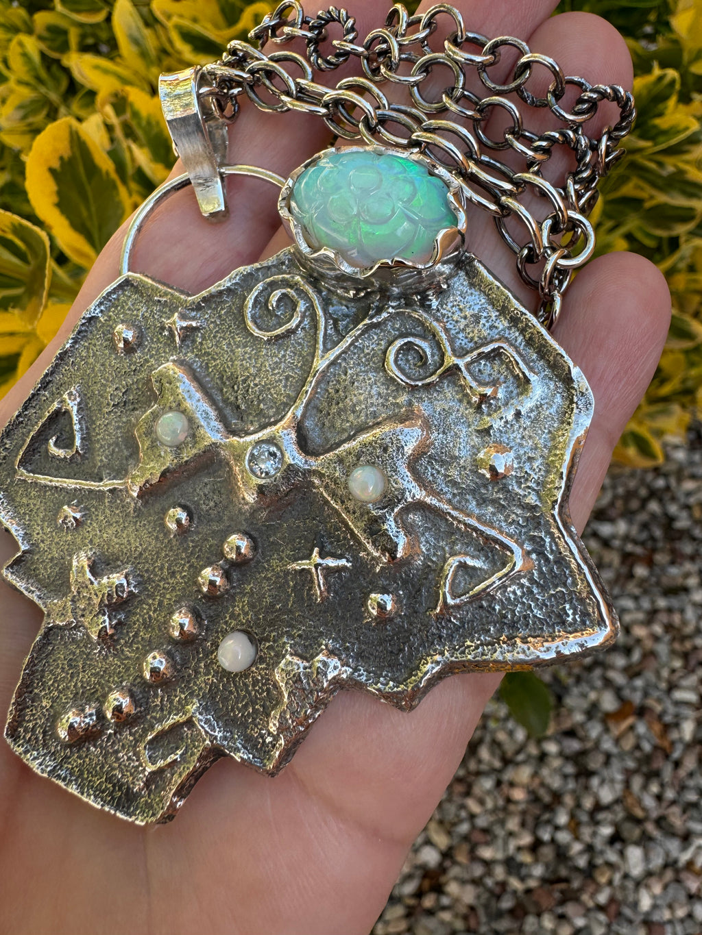 Navajo Dragonfly Journey Pendant