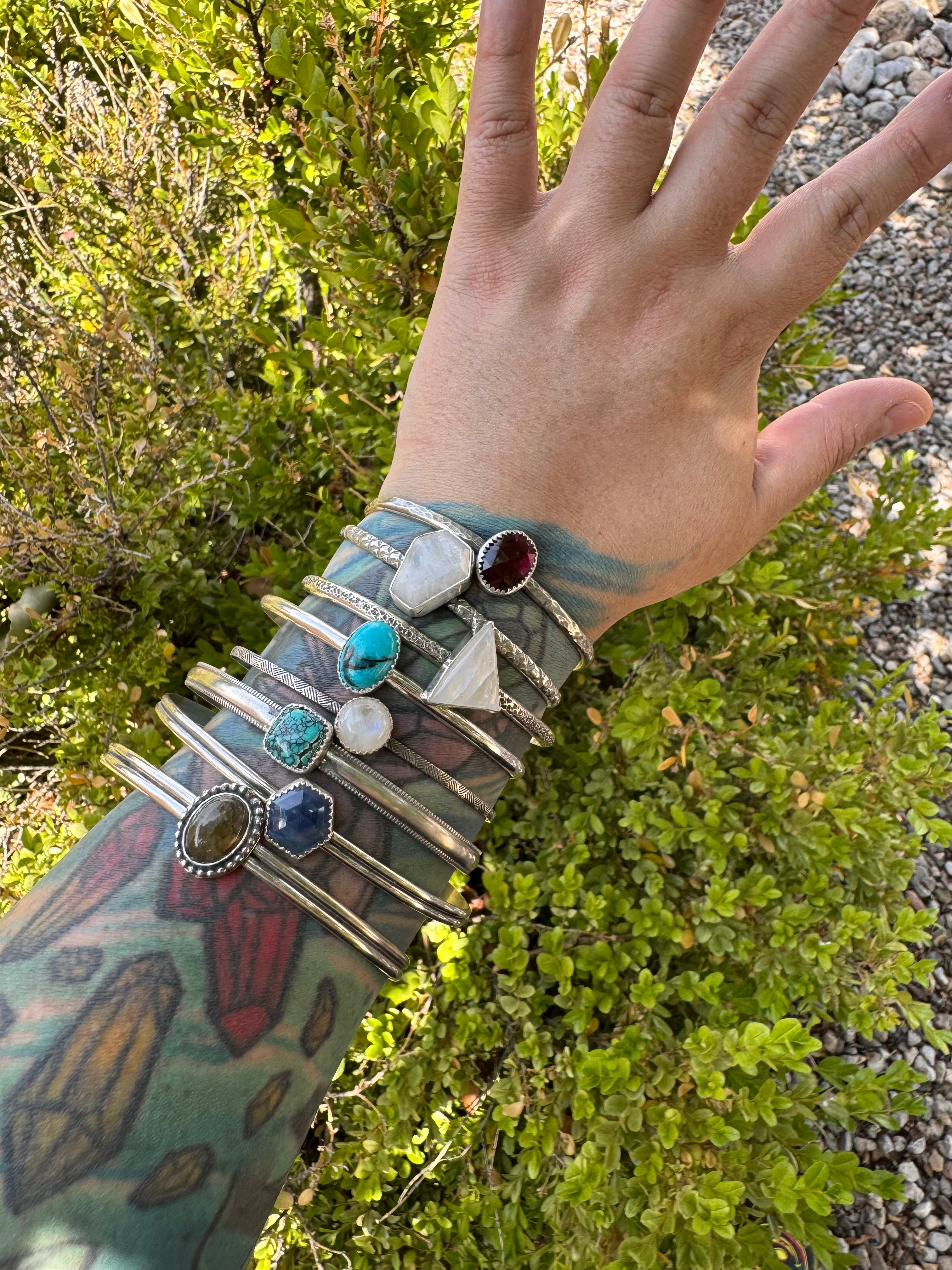 Moonstone Freeform Bracelet