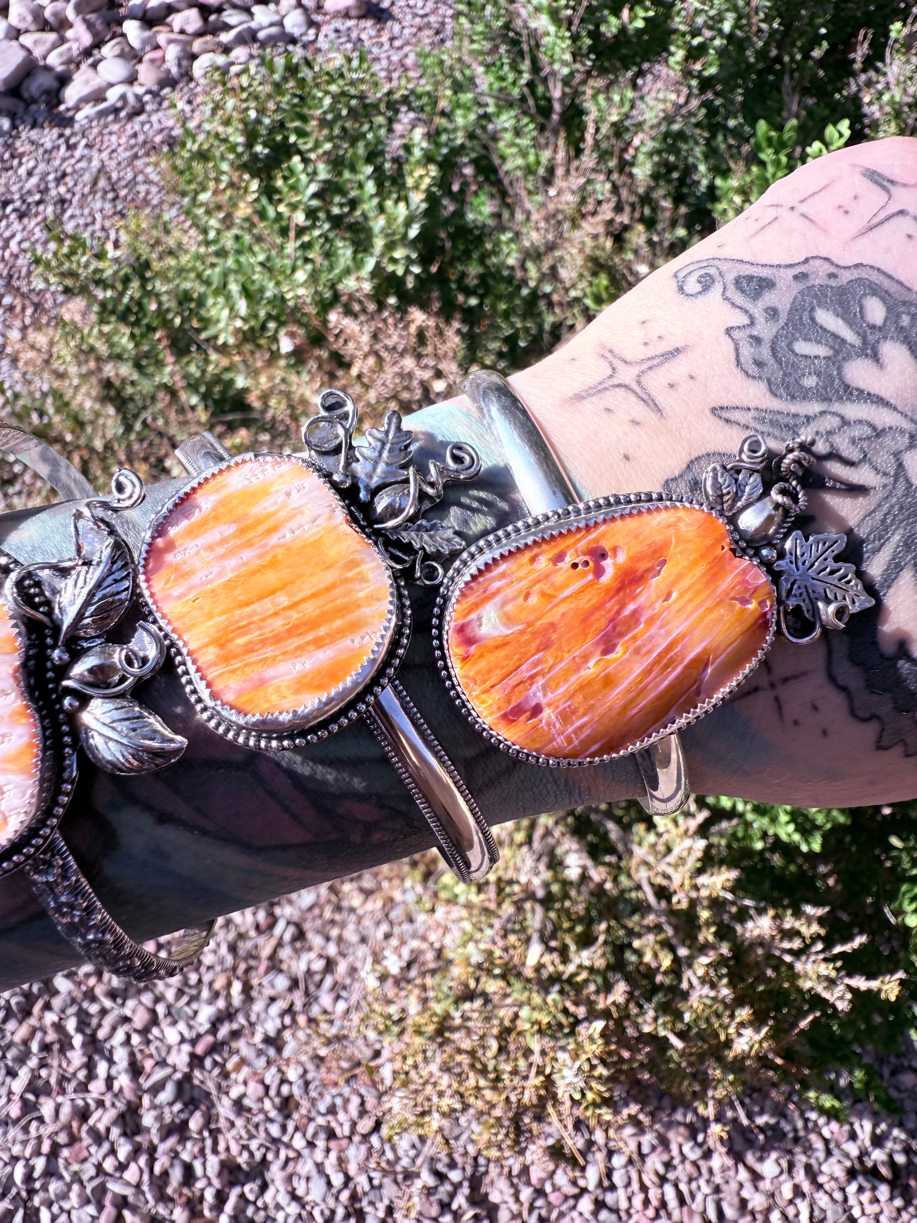 Extra Large Pumpkin Bracelet (6.25 inch)