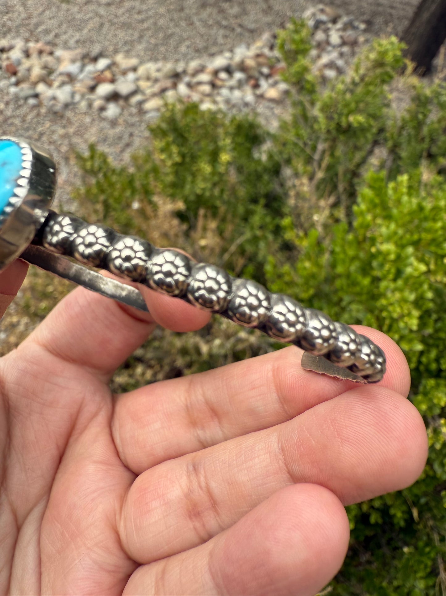 Kingman Turquoise Bracelet (6 inches)