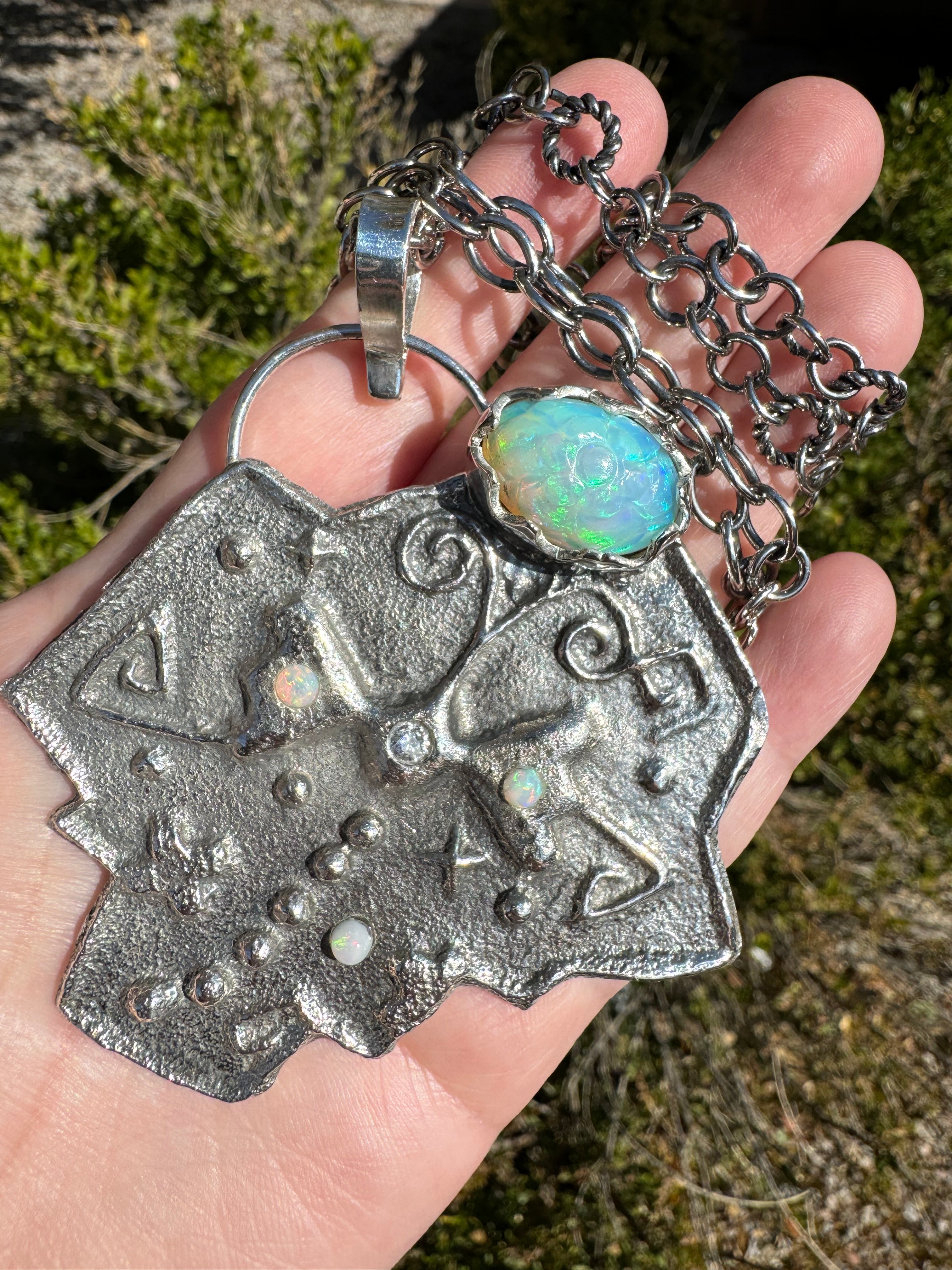 Navajo Dragonfly Journey Pendant