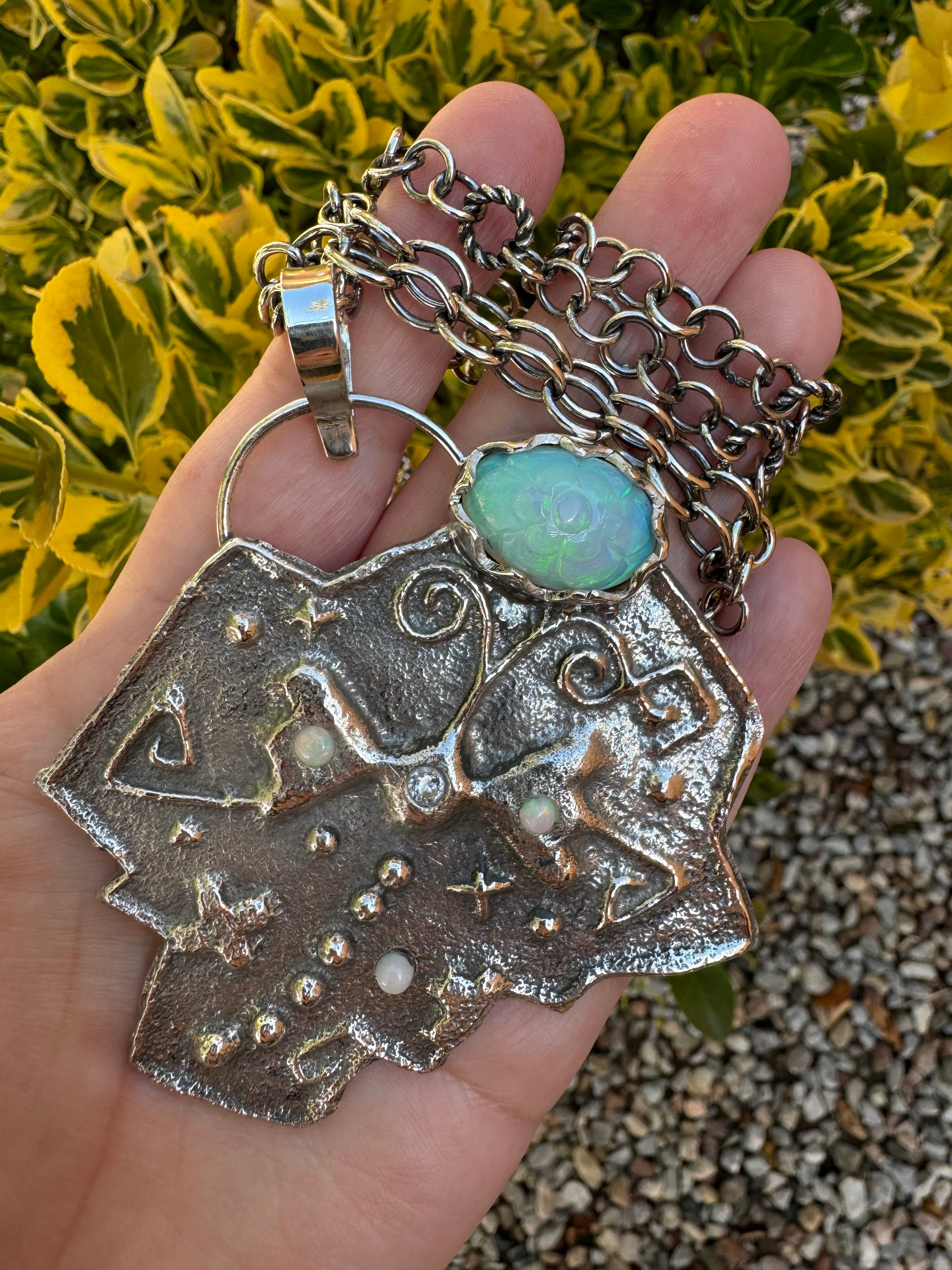 Navajo Dragonfly Journey Pendant