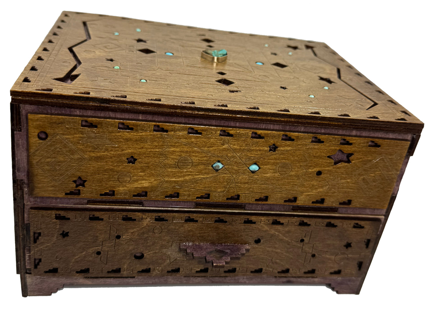 Navajo Rug Jewelry/Keepsake Box