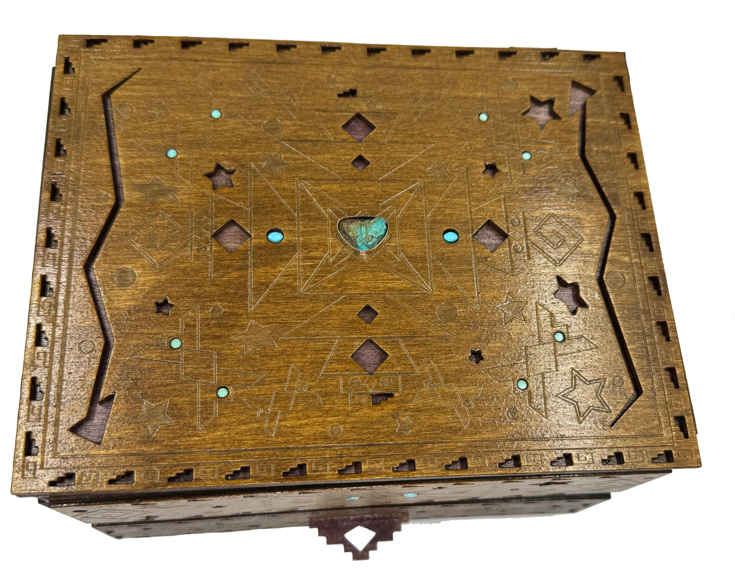 Navajo Rug Jewelry/Keepsake Box