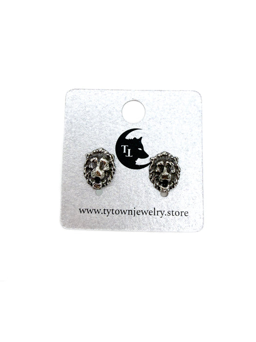 Lion Stud Earrings