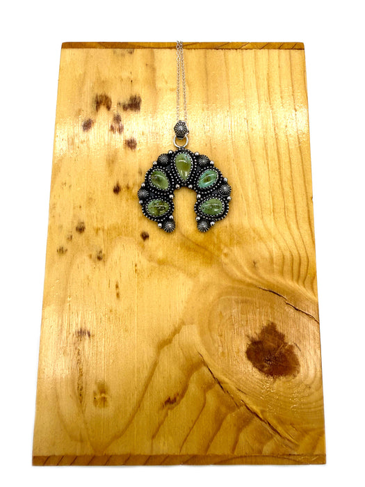 Sonoran Gold Turquoise Mini Naja Necklace