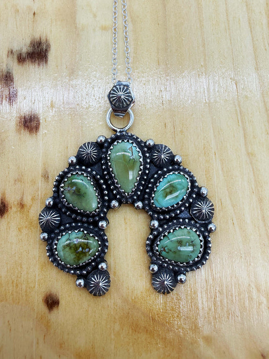 Sonoran Gold Turquoise Mini Naja Necklace