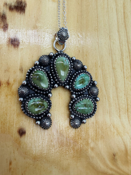 Sonoran Gold Turquoise Mini Naja Necklace
