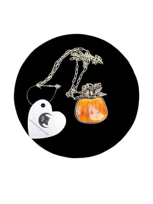 Spiny Oyster Pumpkin Necklace (large2)