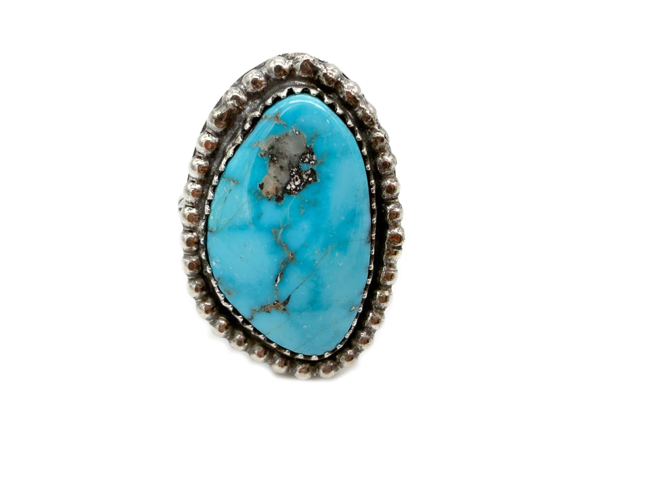 Kingman Turquoise Ring (Size 9)