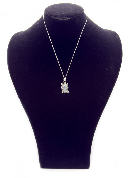 Hematite Skull Necklace