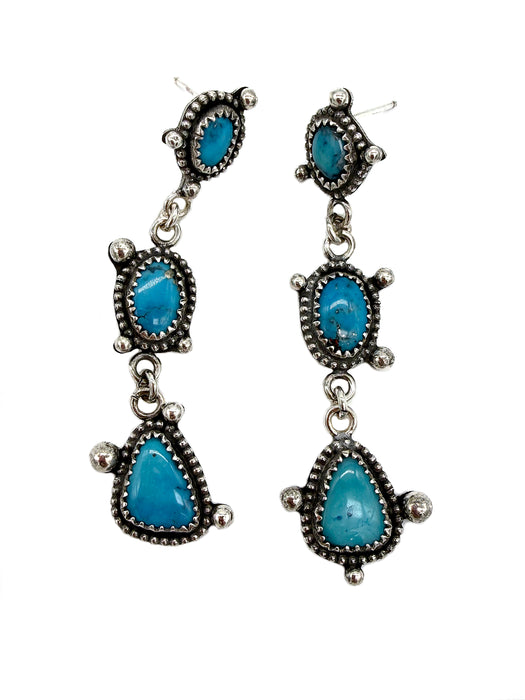 Sleeping Beauty Dangling Earrings