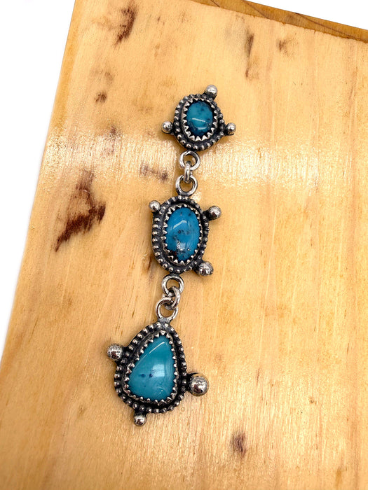 Sleeping Beauty Dangling Earrings