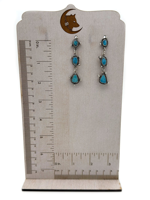Sleeping Beauty Dangling Earrings