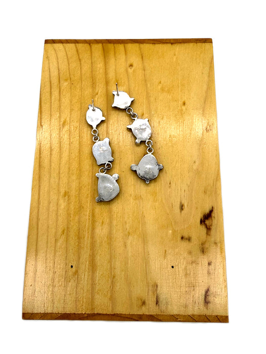 Sleeping Beauty Dangling Earrings