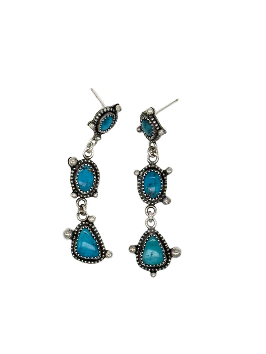 Sleeping Beauty Dangling Earrings