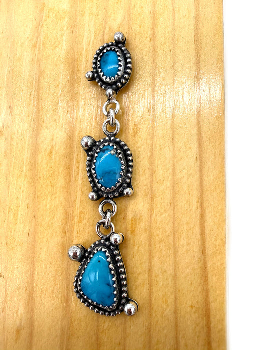 Sleeping Beauty Dangling Earrings