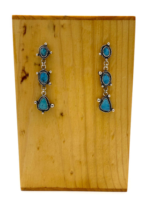 Sleeping Beauty Dangling Earrings