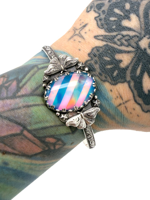 Aurora Opal Moth Bracelet